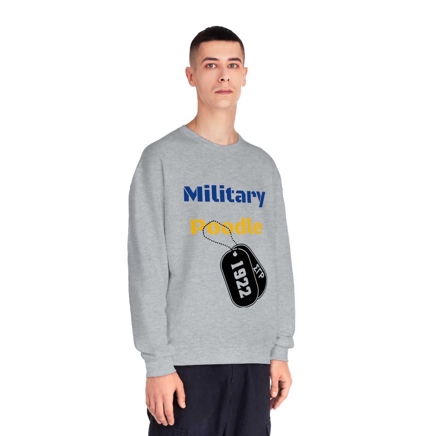 Military Poodle Sweatshirt