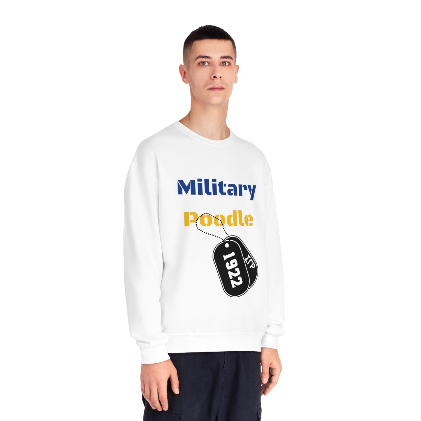 Military Poodle Sweatshirt