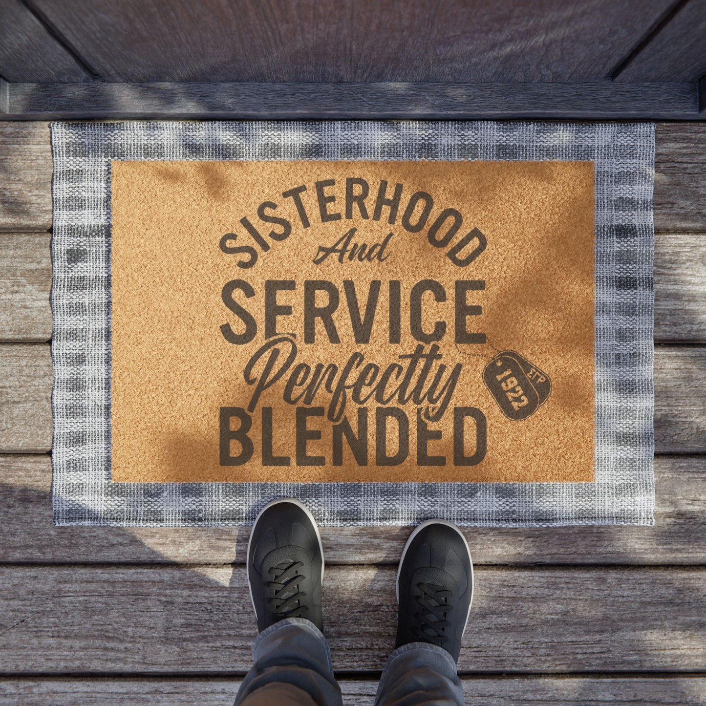 Service and Sisterhood Doormat