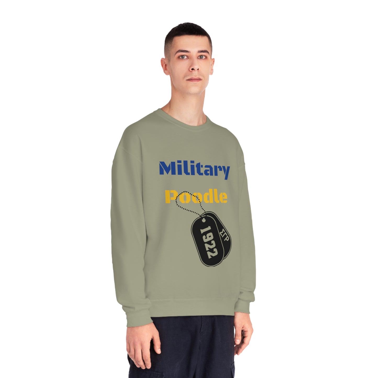 Military Poodle Sweatshirt