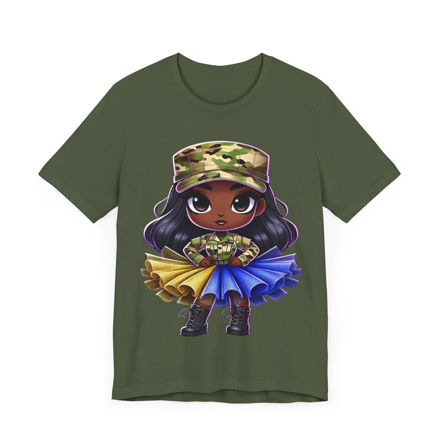 Tutu Poodle in Boots Unisex Jersey Short Sleeve Tee