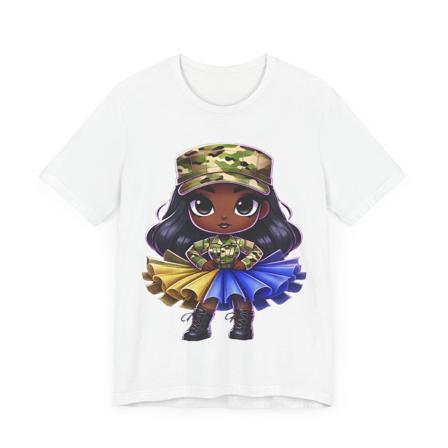 Tutu Poodle in Boots Unisex Jersey Short Sleeve Tee