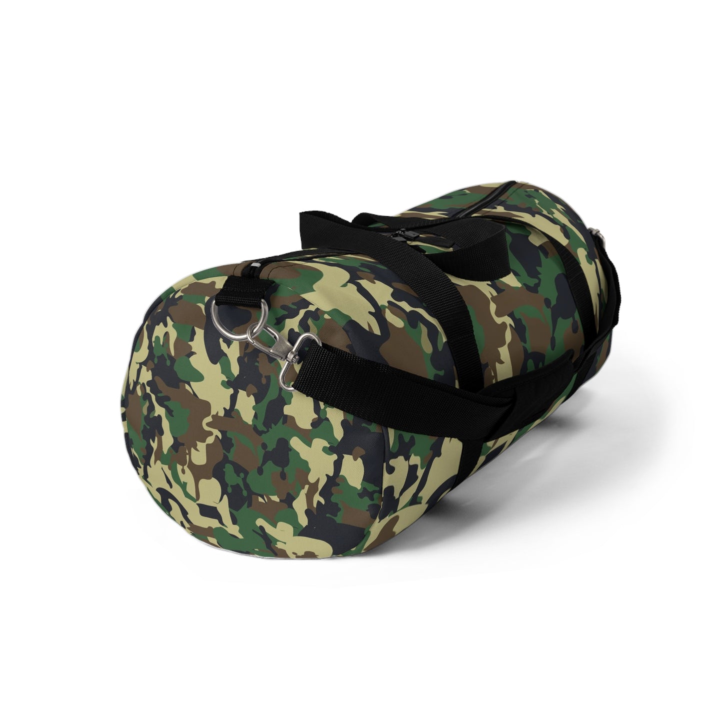 Camo Poodle Duffel Bag