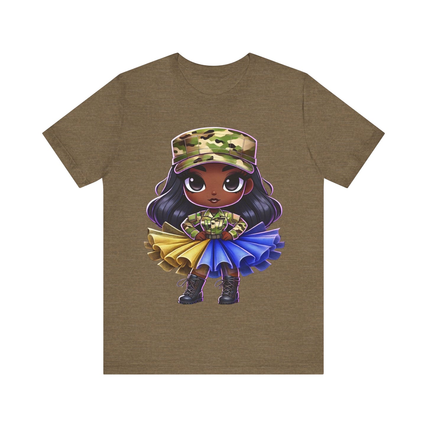Tutu Poodle in Boots Unisex Jersey Short Sleeve Tee