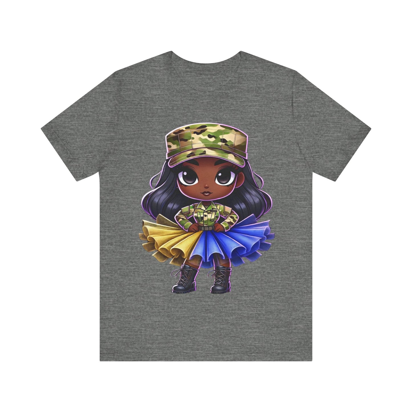 Tutu Poodle in Boots Unisex Jersey Short Sleeve Tee
