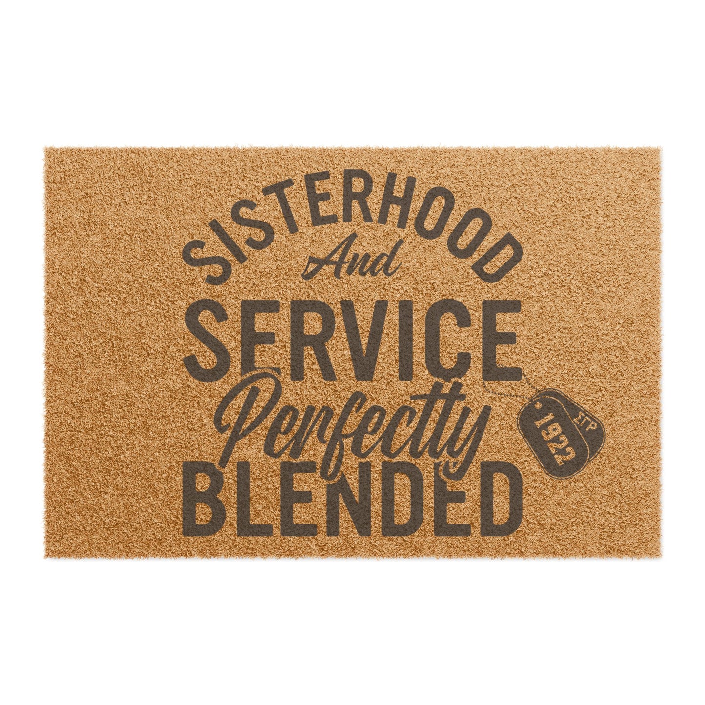 Service and Sisterhood Doormat