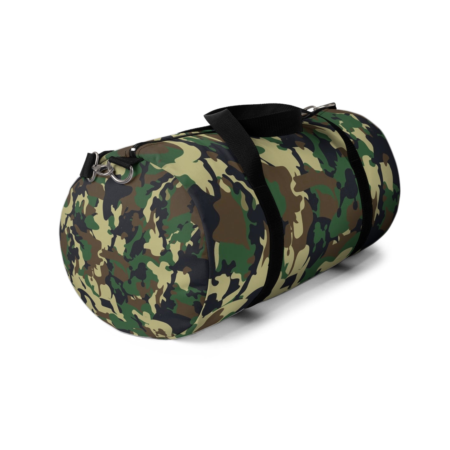 Camo Poodle Duffel Bag