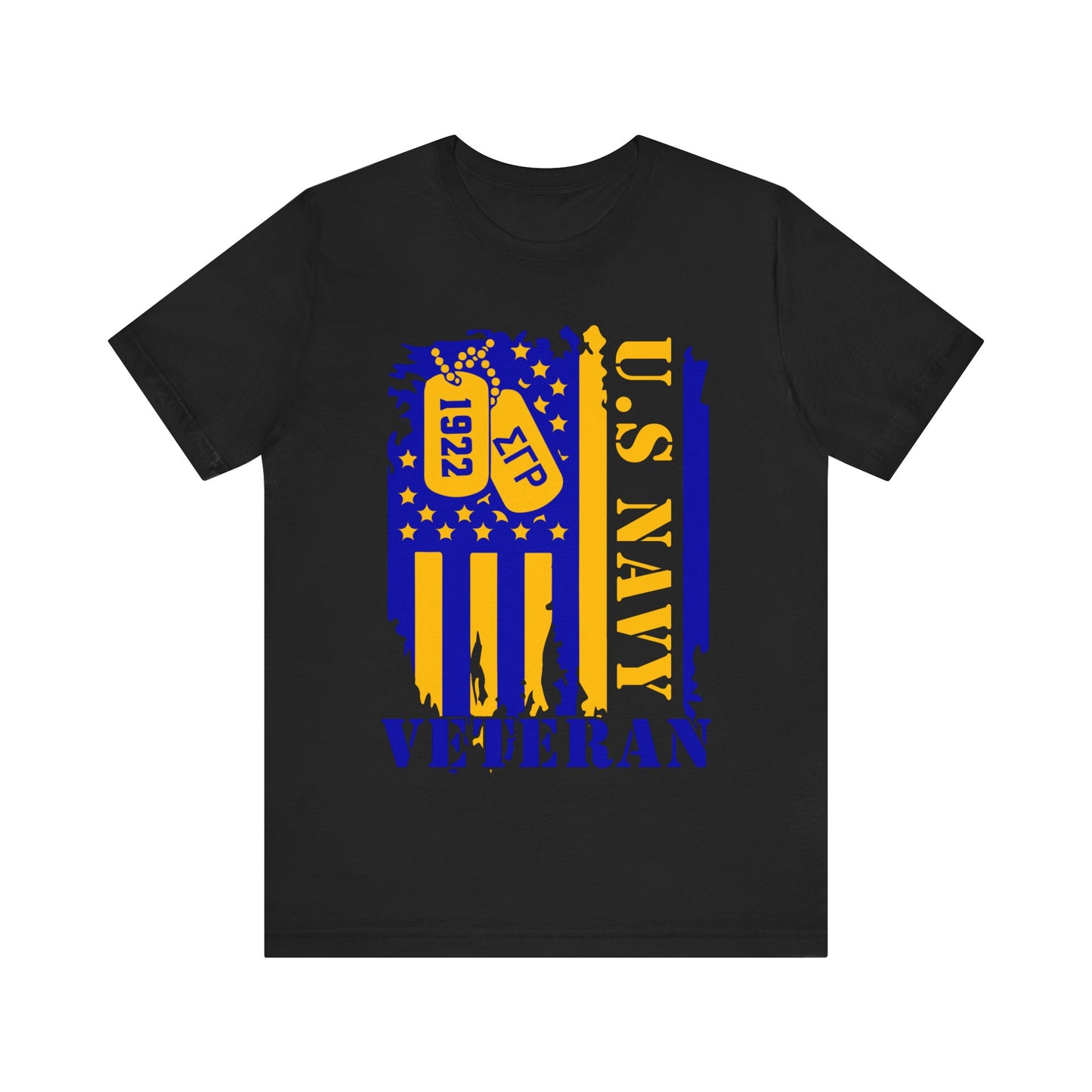 Sigma Gamma Rho Navy Veteran Short Sleeve Tee