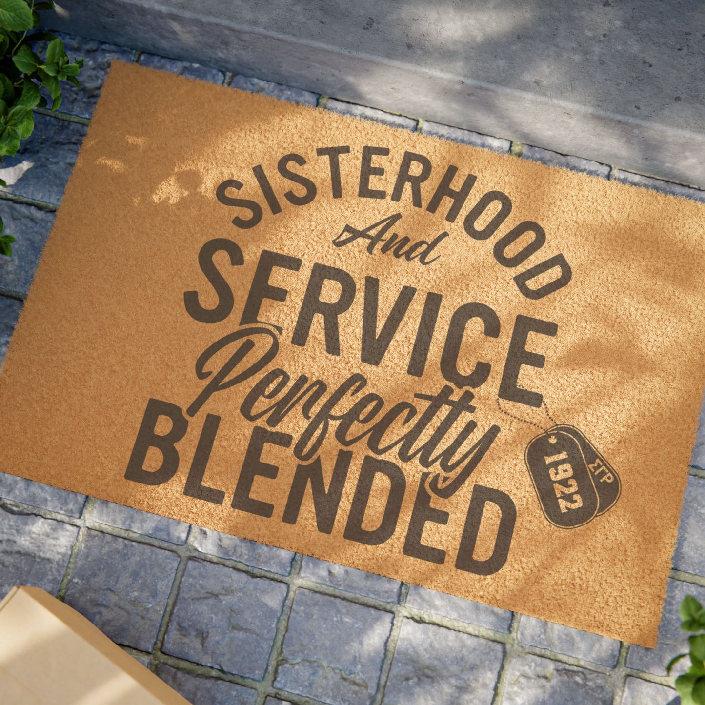 Service and Sisterhood Doormat