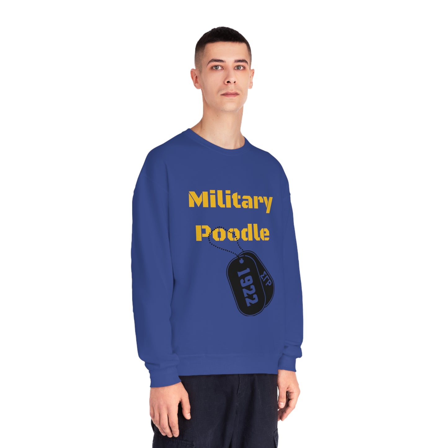 Military Poodle Sweatshirt