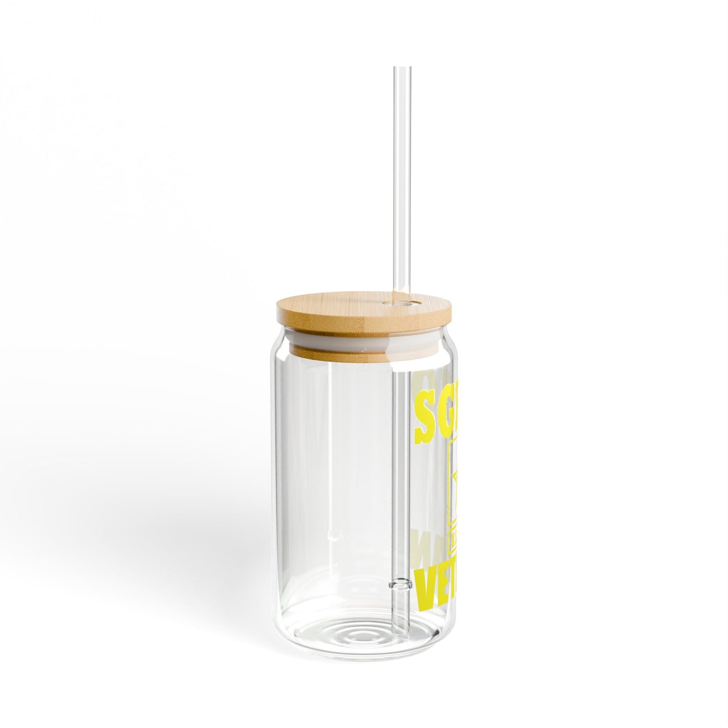 SGRHO Army Veteran Sipper Glass, 16oz