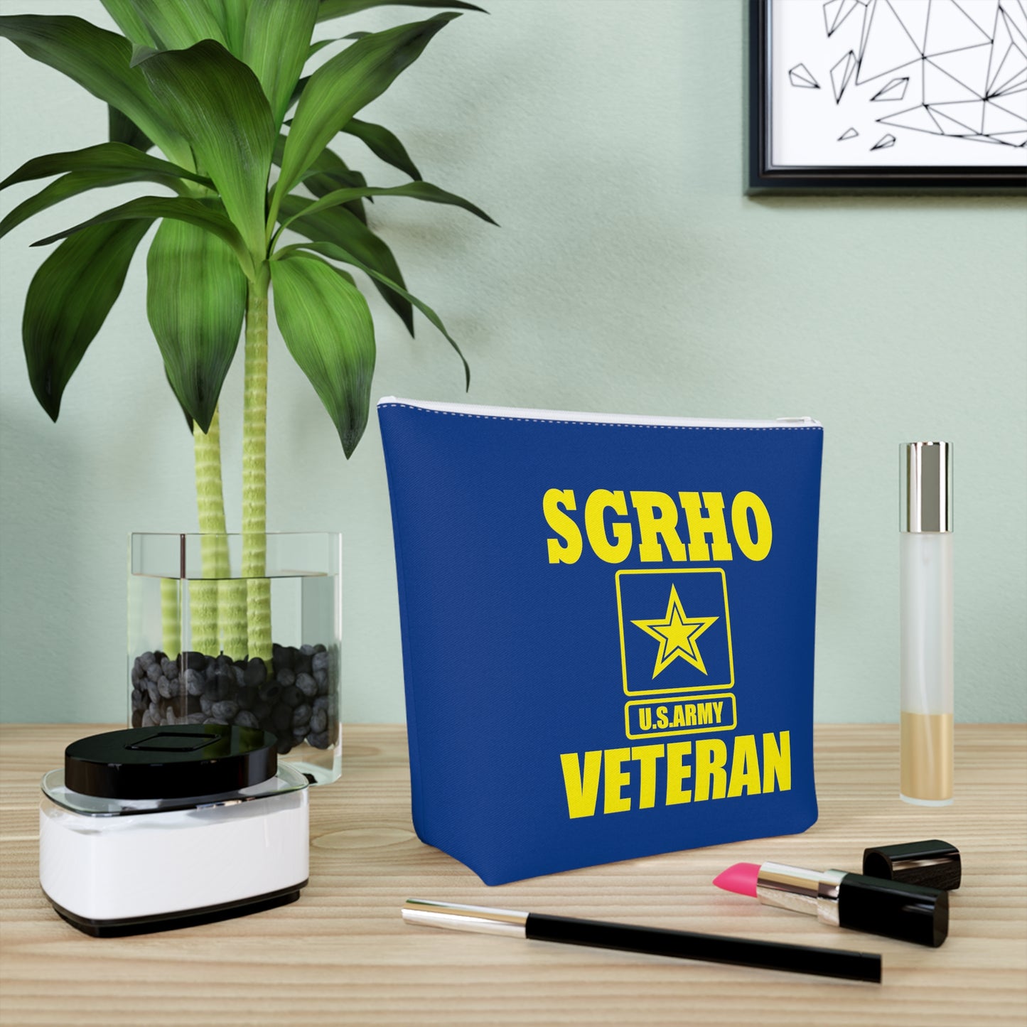 SGRHO Veteran Cotton Cosmetic Bag