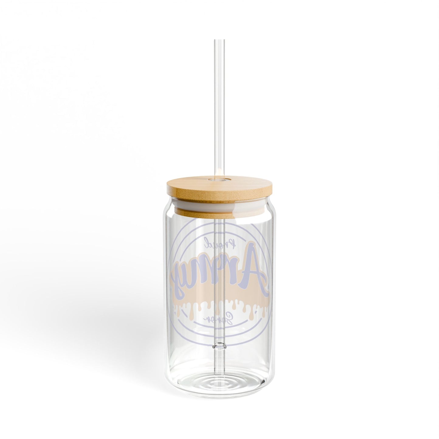 Proud Army Soror Sipper Glass, 16oz