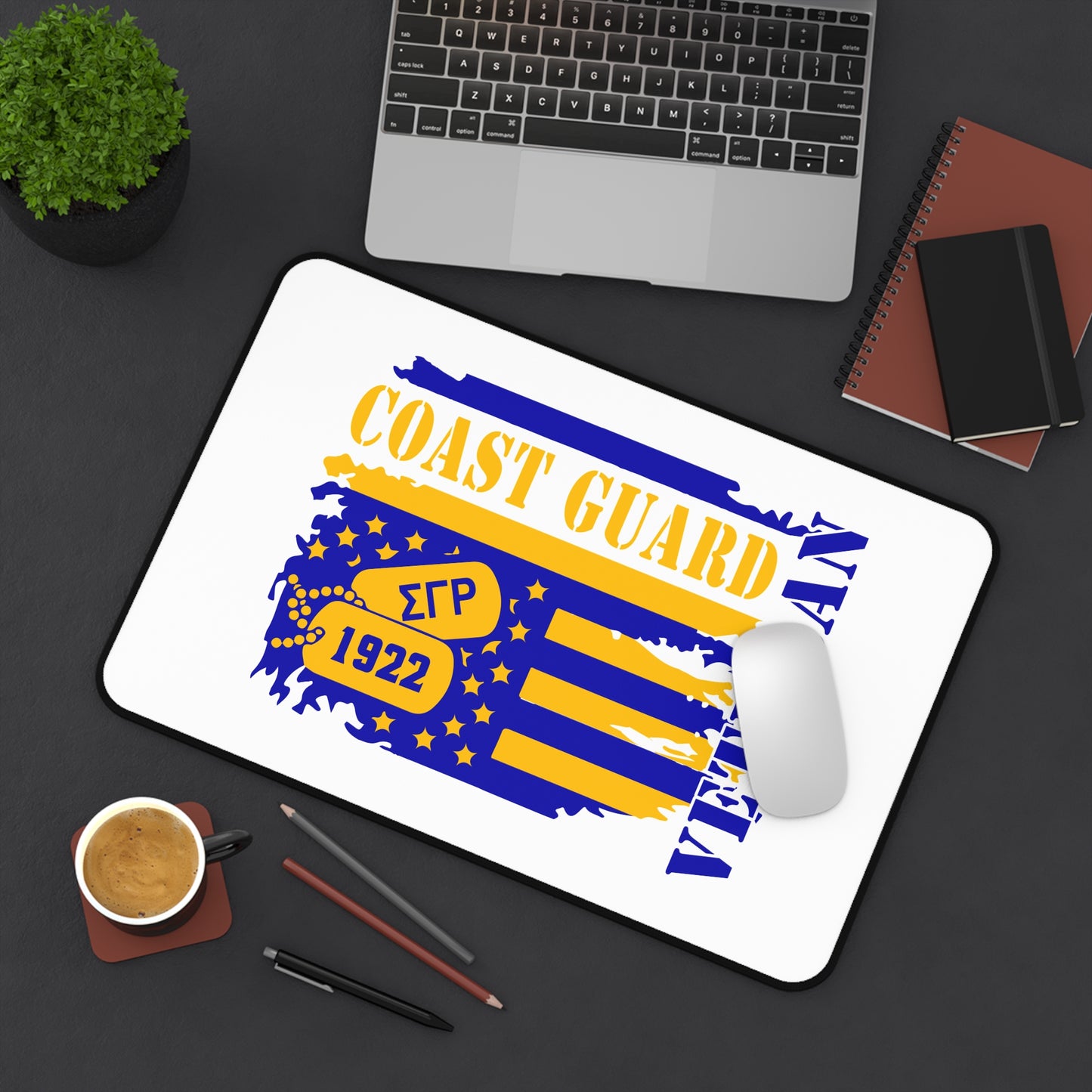 Coastguard Veteran Desk Mat