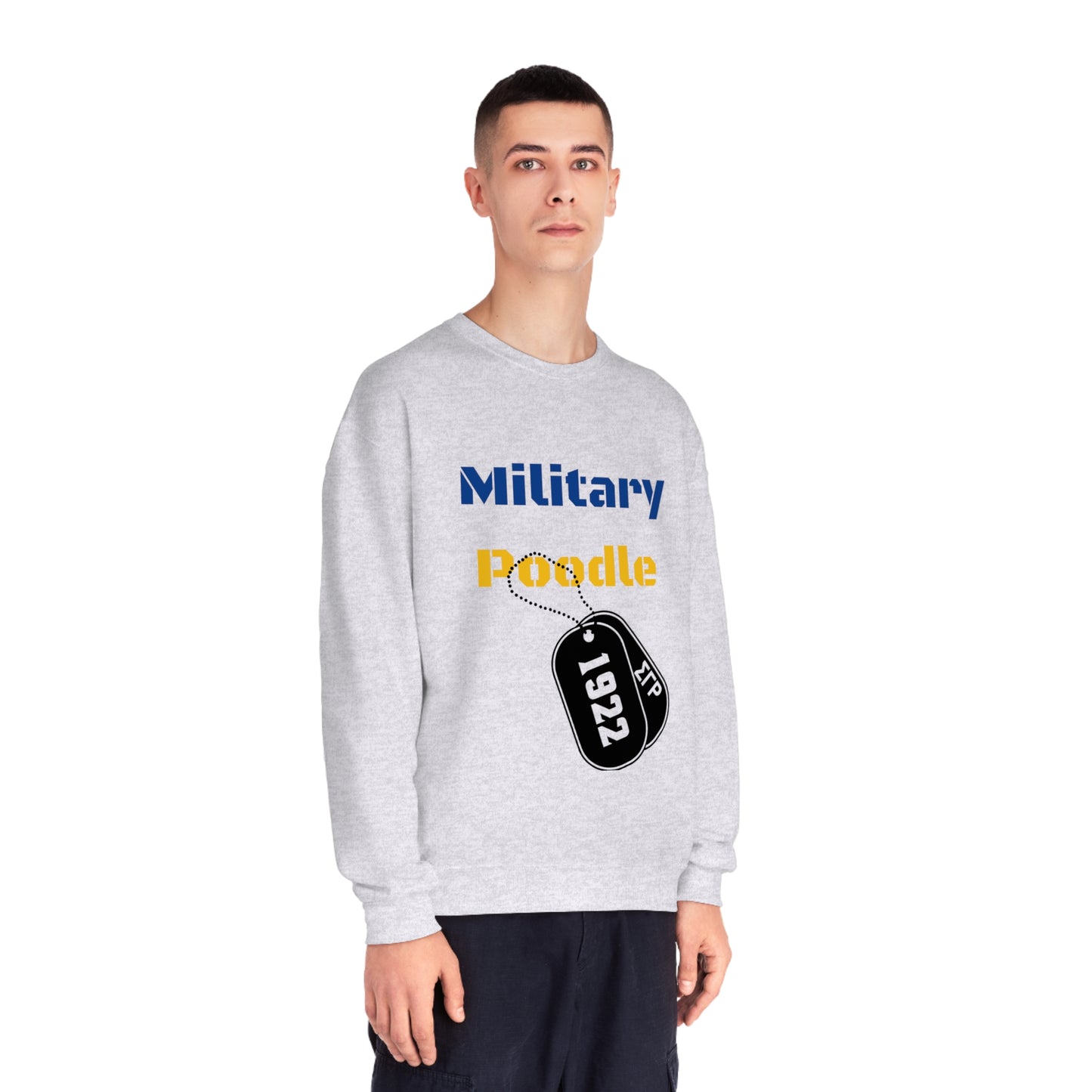 Military Poodle Sweatshirt