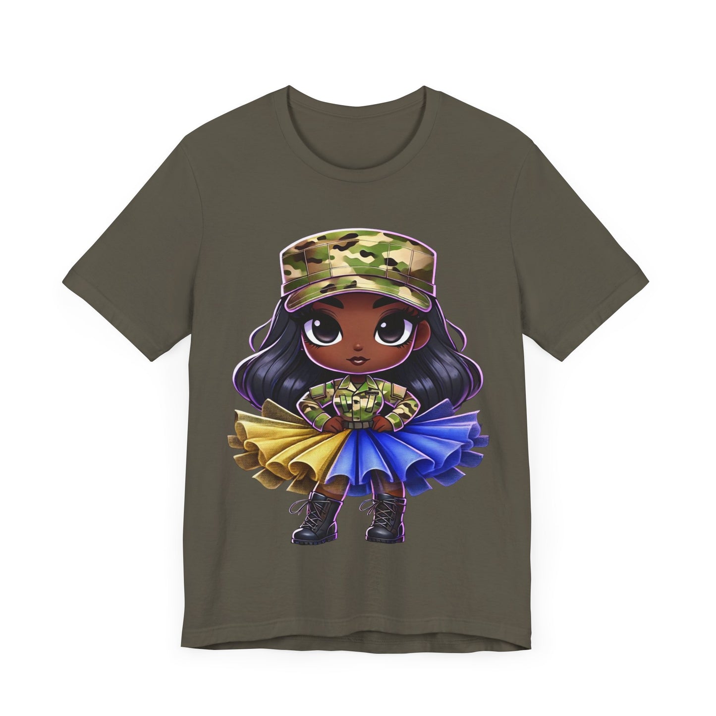 Tutu Poodle in Boots Unisex Jersey Short Sleeve Tee