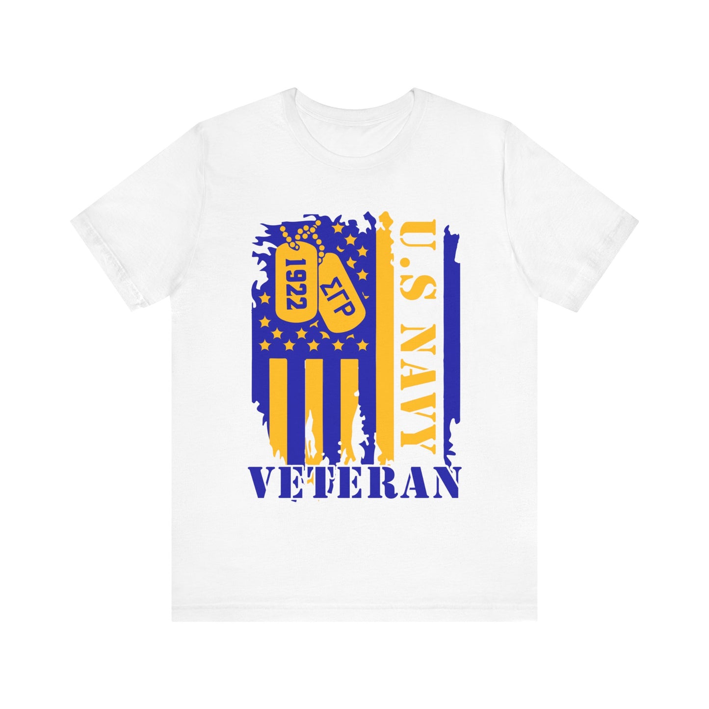 Sigma Gamma Rho Navy Veteran Short Sleeve Tee
