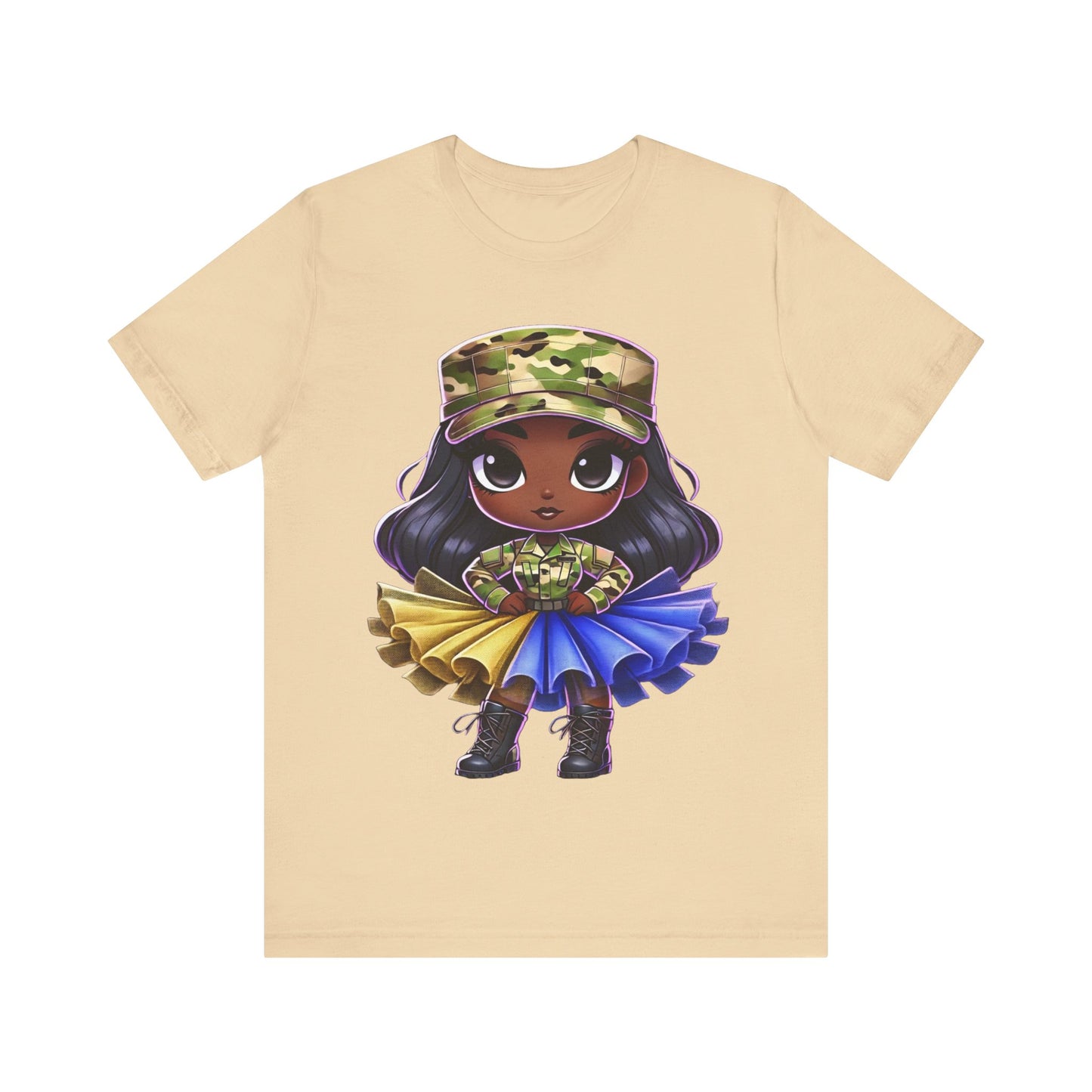 Tutu Poodle in Boots Unisex Jersey Short Sleeve Tee