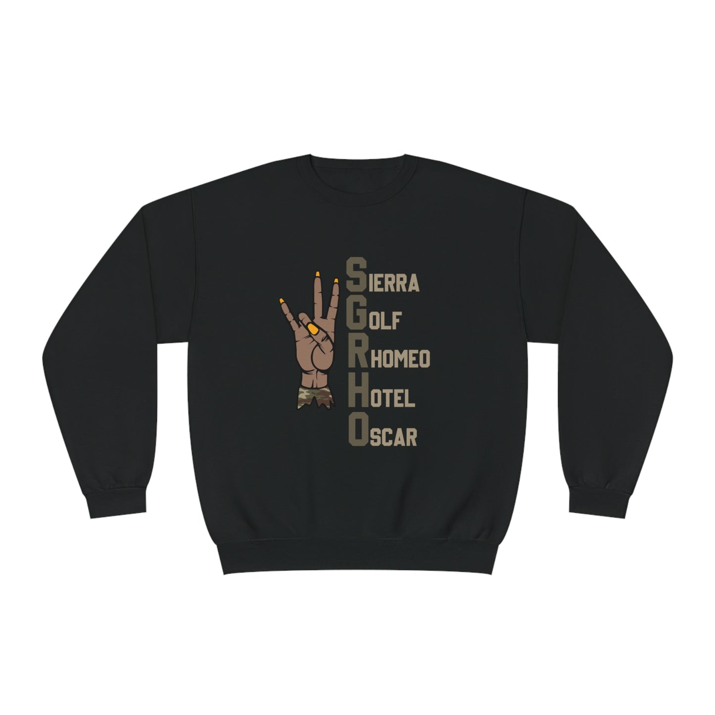 SGRHO Military Talk Sweatshirt