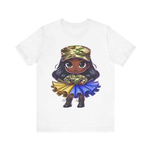Tutu Poodle in Boots Unisex Jersey Short Sleeve Tee