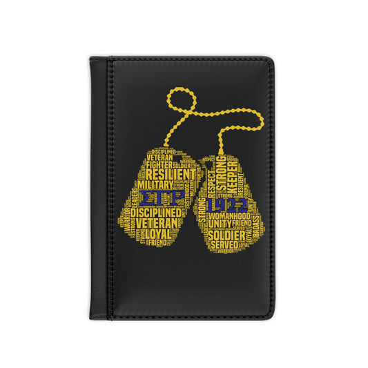 Dog Tag Passport Cover