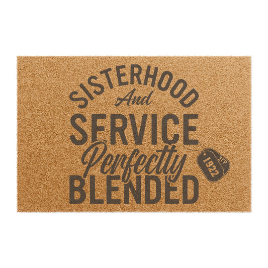 Service and Sisterhood Doormat