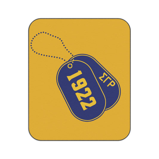Dog Tag Picnic Blanket