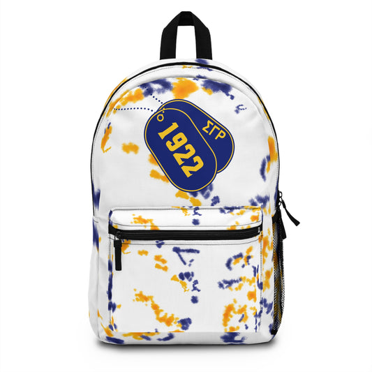 TYE Dye Dog Tag Backpack