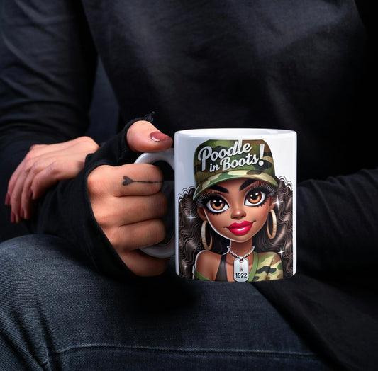 Army Girl  (Uvdtf Decal)
