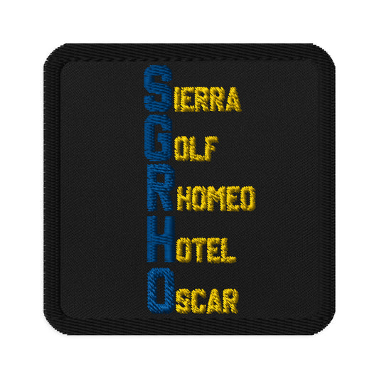 Embroidered patches